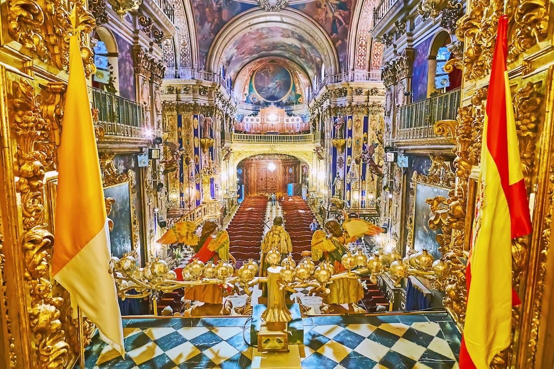 Basílica of San Juan de Dios in Granada, Spain