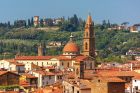 Historic Buildings in Oltrarno Florence Italy