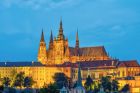 Skyline View of Prague Castle and St Vitus Cathedral