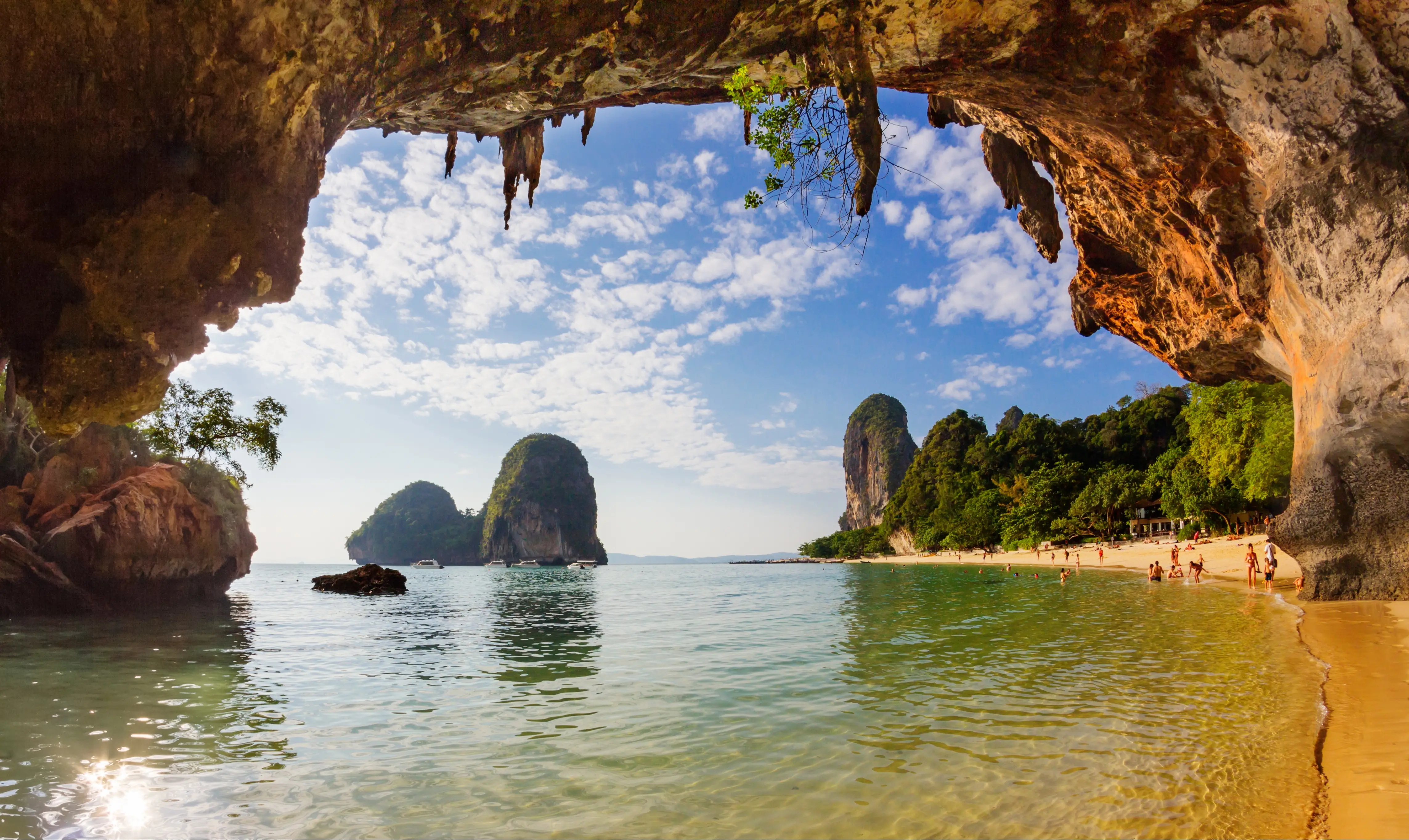 Scenic View of Railay Krabi