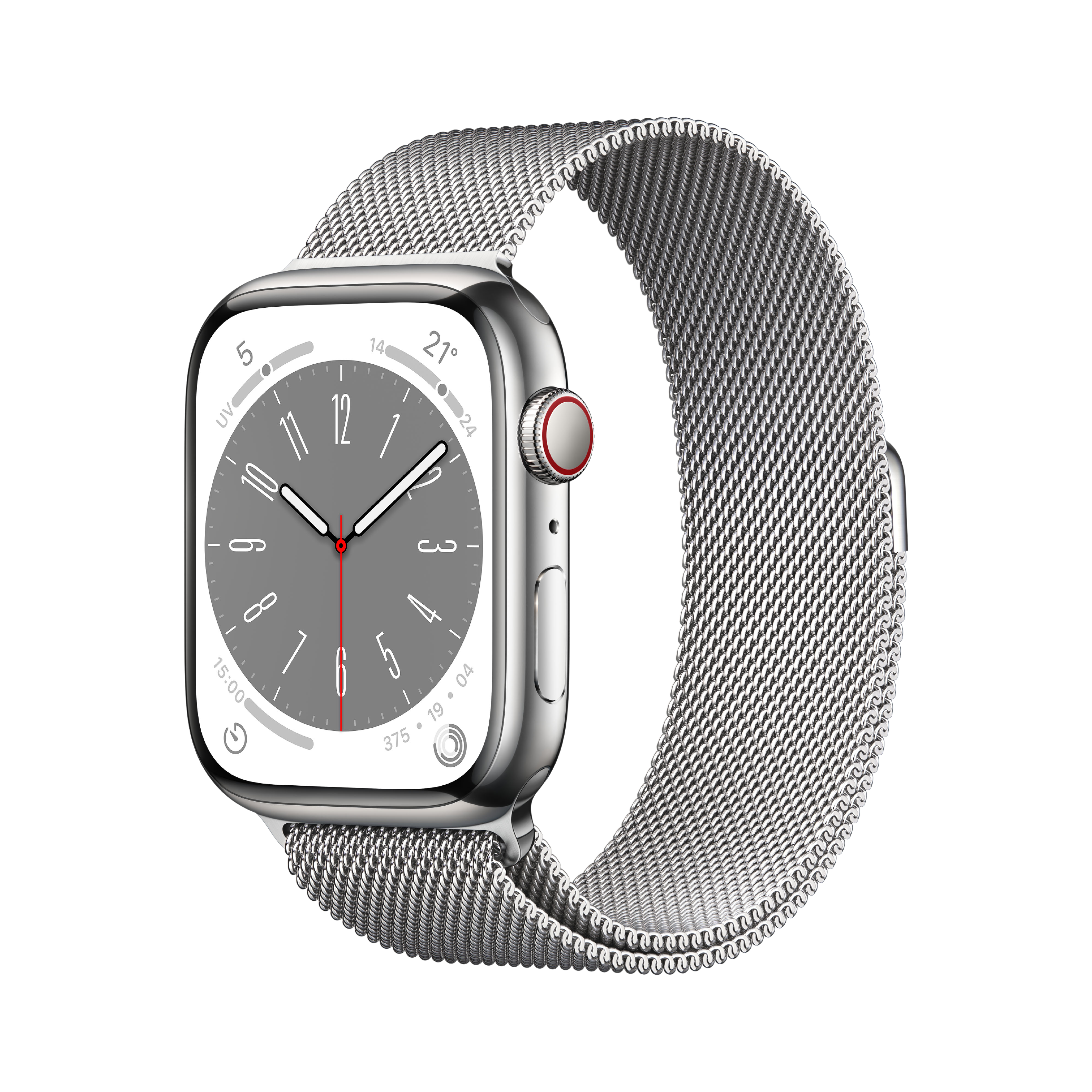 Apple Watch S8 STS 45mm Silver (Milanese Silver) LTE iOS