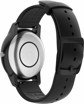 Schwarz Withings Move EKG-Fitnessuhr Smartwatch.3