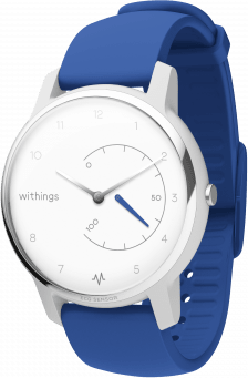 Blue/White Withings Move ECG Fitness Watch Smartwatch.2