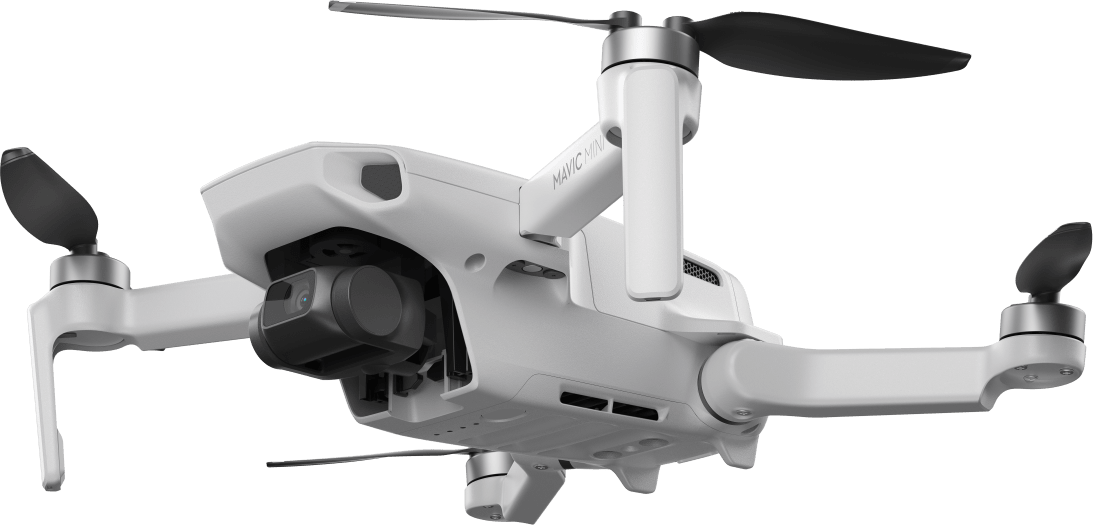 Weiß DJI Mavic Mini Drone.4