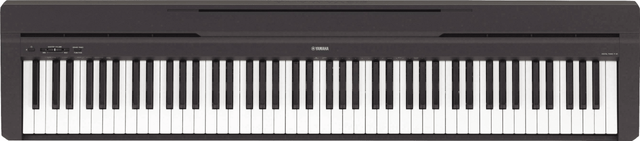 Black Yamaha P-45B 88-Key Digital Piano.2