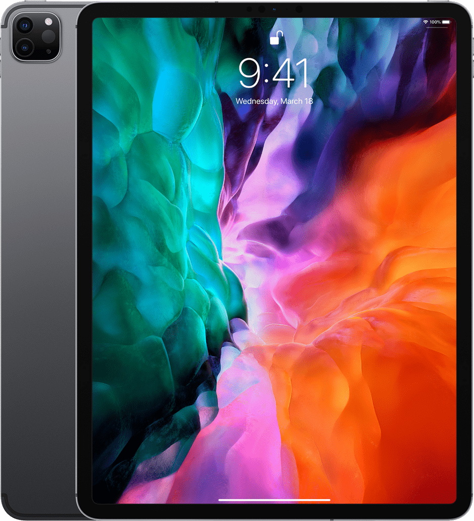 Space Grey Apple 12.9" iPad Pro Wi-Fi + LTE 1TB (2020).1