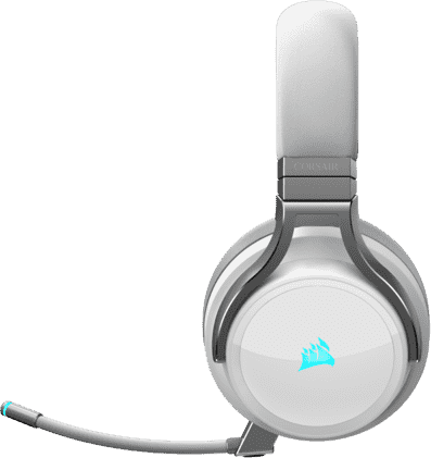 White CORSAIR Virtuoso RGB Wireless Gaming Headphones.2