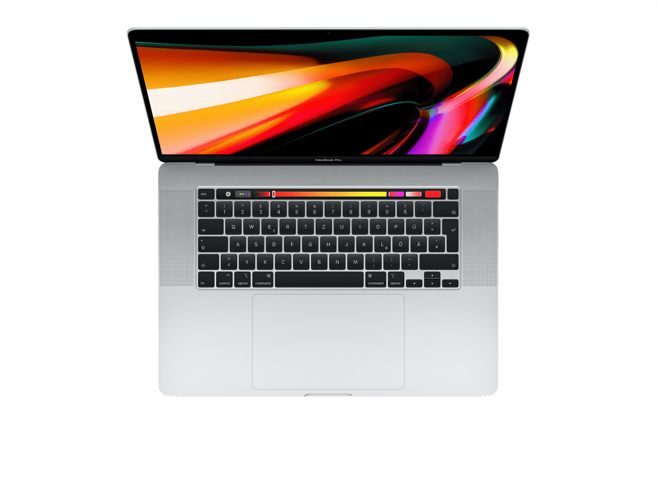 Plata Apple 16" MacBook Pro (Late 2019) - English (QWERTY) Portátil - Intel® Core™ i9-9880H - 16GB - 1TB SSD - AMD Radeon Pro 5500M.2