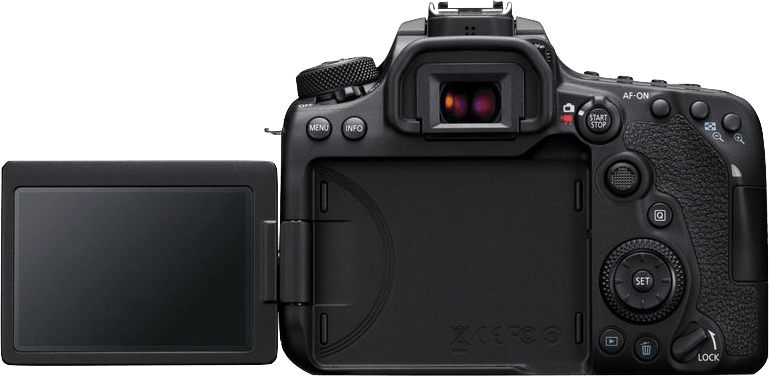 Black Canon E90D System Camera + Lens Kit (EF-S 18-55mm).3