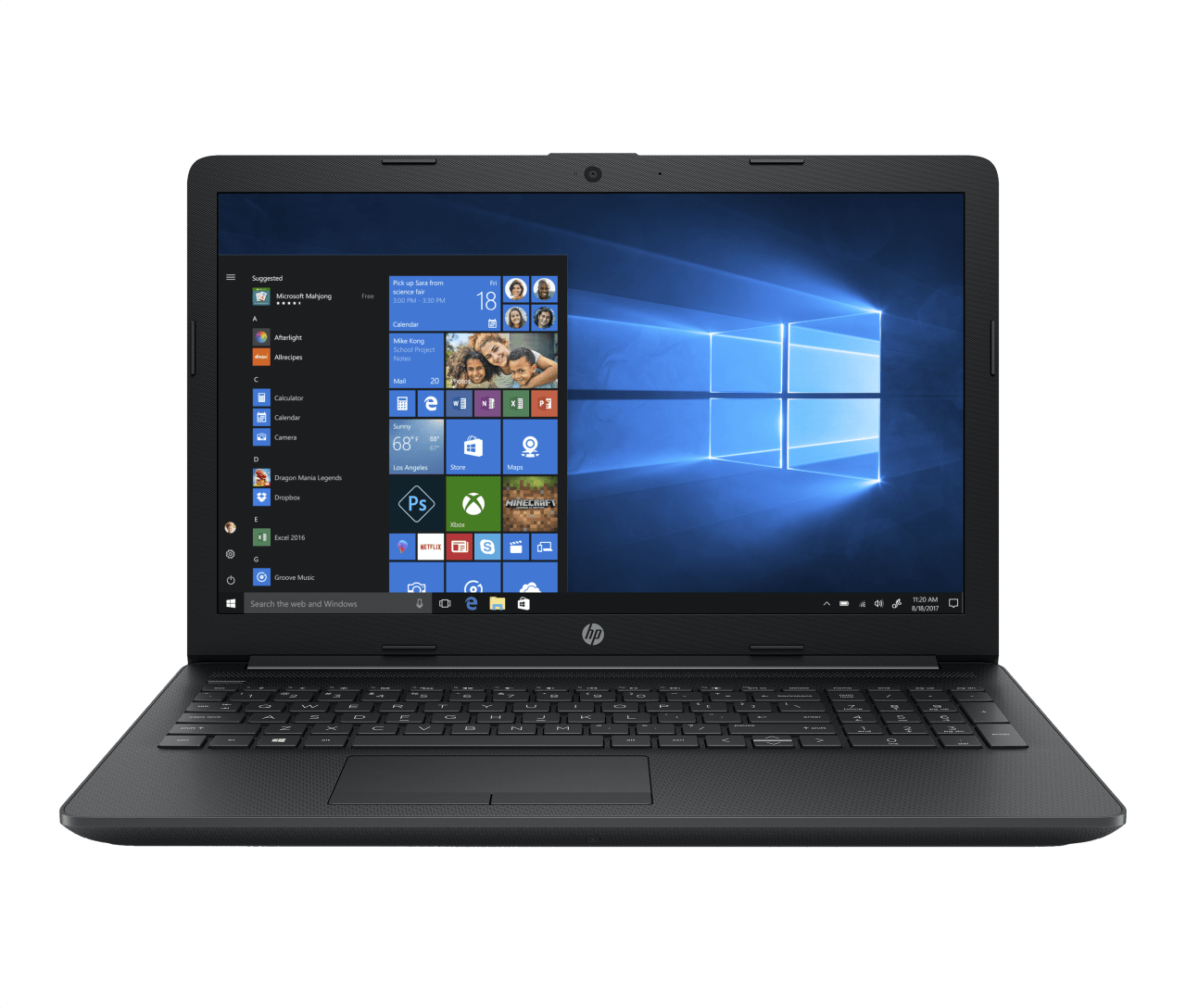 Jet Black HP 15-db1000ng Laptop - AMD Ryzen™ 3 3200U - 8GB - 256 SSD - AMD Radeon Vega Graphics.1