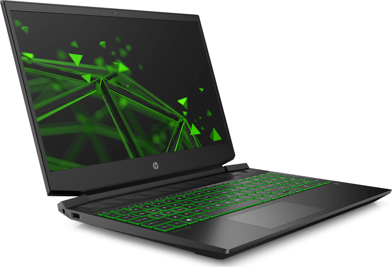 Shadow Black / Acid Green HP Pavilion Gaming 15-ec1223ng - Gaming Laptop - AMD Ryzen™ 7 4800H - 16GB - 1TB PCIe - NVIDIA® GeForce® GTX™ 1660 Ti Max Q.3