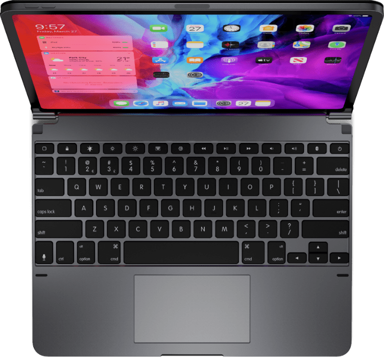 Grau Brydge Keyboard for 12.9" iPad Pro (2020).1