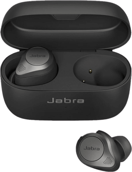 Titanium Jabra Elite 85t Noise-cancelling In-ear Bluetooth Headphones.1