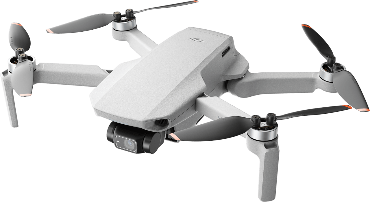 Hellgrau DJI Mini 2 Drone.1