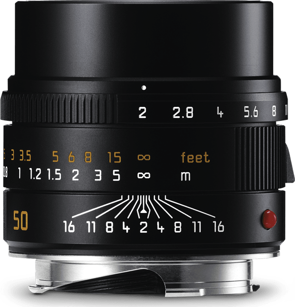 Schwarz Leica APO-Summicron-M 50MM F / 2 ASPH Lens.1