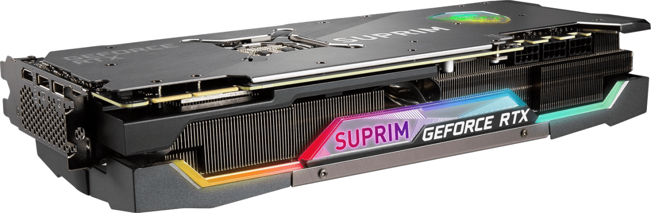 Schwarz MSI GeForce RTX™ 3090 SUPRIM X 24G Grafikkarte.2