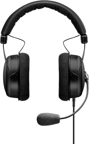 Black Beyerdynamic MMX 300 (2nd Gen) Over-ear Gaming Headphones.3