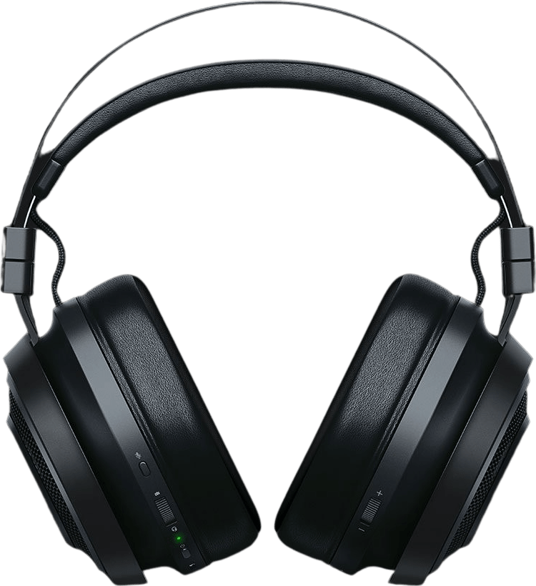 Black Razer Nari Ultimate for Playstation Over-ear Gaming Headphones.3