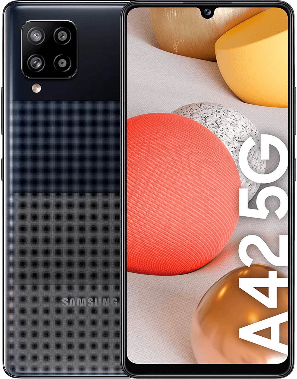 Schwarz Samsung Galaxy A42 Smartphone - 128GB - Dual Sim.1
