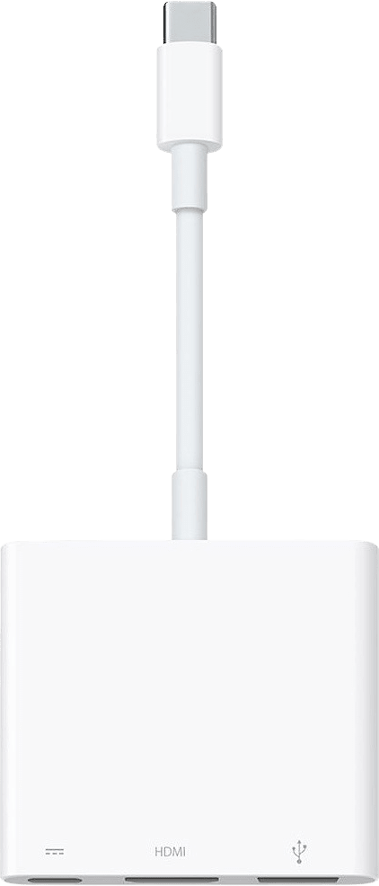 White Apple USB-C Digital AV Multiport Adapter.1