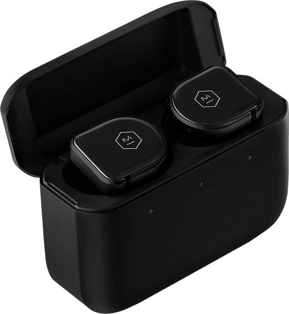 Schwarz / Mattschwarz Master & dynamic MW08 Noise-cancelling In-ear Bluetooth Headphones.1