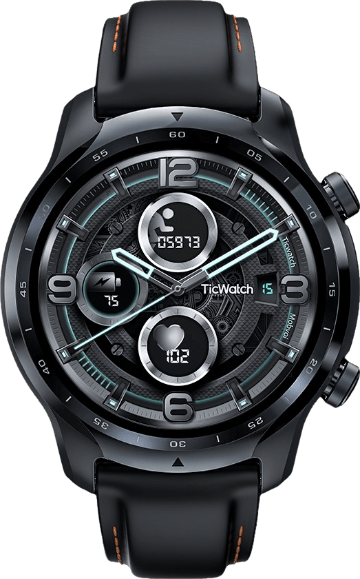 Black Mobvoi Ticwatch Pro 3 LTE Smartwatch, 47mm Stainless Steel Case.2