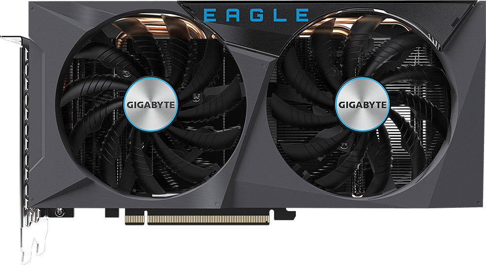 Schwarz GigaByte GeForce RTX™ 3060 Eagle OC 12G Grafikkarte.1