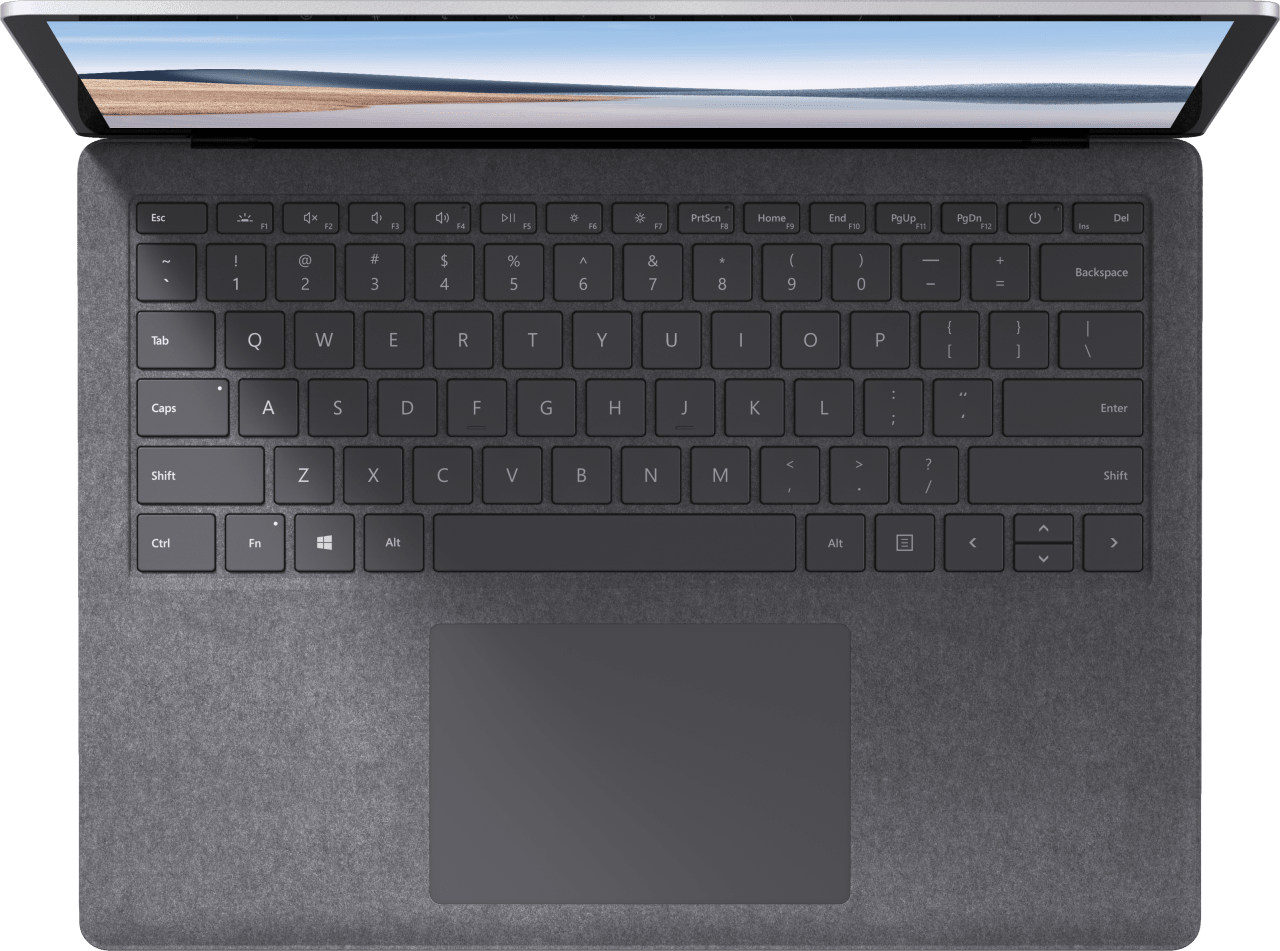 Platin (Alcantara) Microsoft Surface Laptop 4 - AMD Ryzen™ 5 4680U - 8GB - 256GB SSD - AMD Radeon™ Graphics.3