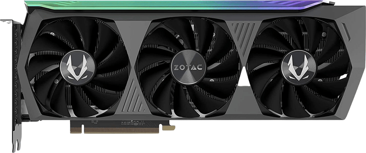 Black ZOTAC GAMING GeForce RTX 3080 Ti AMP Holo Graphics Card.1