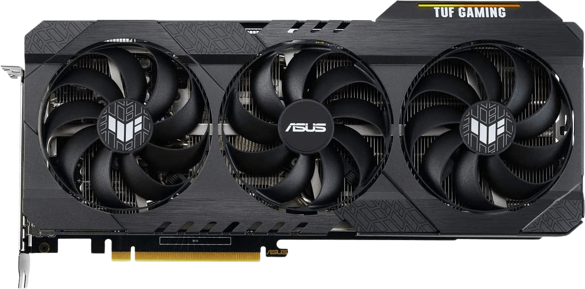 Black Asus TUF Gaming GeForce RTX™ 3060 OC Graphics Card.1
