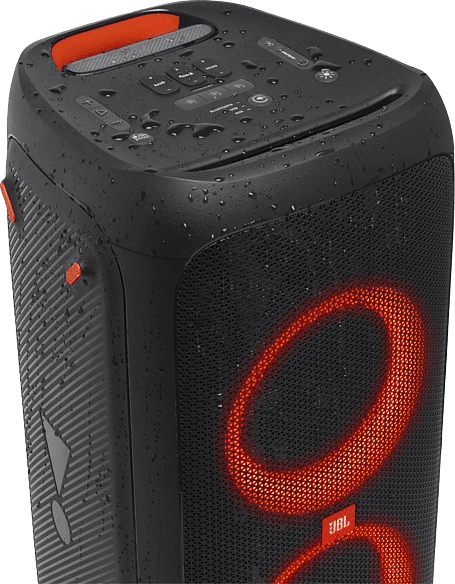 Black JBL Partybox 310 Party Bluetooth Speaker + PBM100 Wired Microphone.3