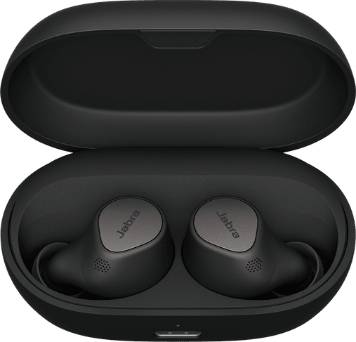 Titan Schwarz Jabra Elite 7 Pro In-Ear-Bluetooth-Kopfhörer mit Geräuschunterdrückung (einschließlich drahtlosem Ladegerät) .1