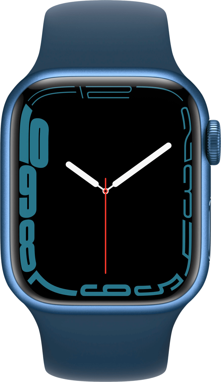 Azul Apple Watch Series 7 GPS, 41mm, Aluminium Case and Sport Band.2