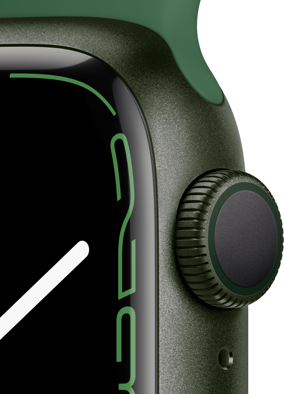 Grün Apple Watch Series 7 GPS + Cellular, 45mm, Aluminium Case and Sport Band.3