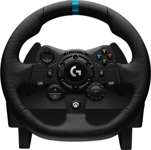 Schwarz Logitech G923 Gaming Wheel (XBOX + PC).2
