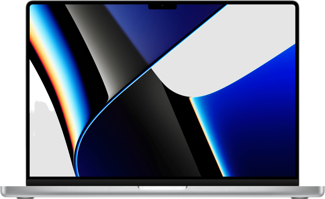 Silver MacBook Pro 16" Laptop - Apple M1 Pro chip - 16GB Memory - 1TB SSD (Latest Model).1