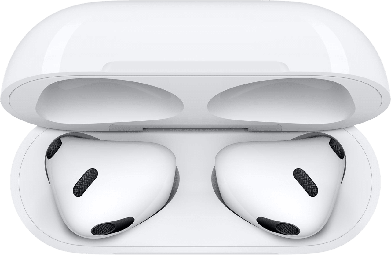 Wit Apple AirPods 3 In-ear hoofdtelefoon met Bluetooth.3