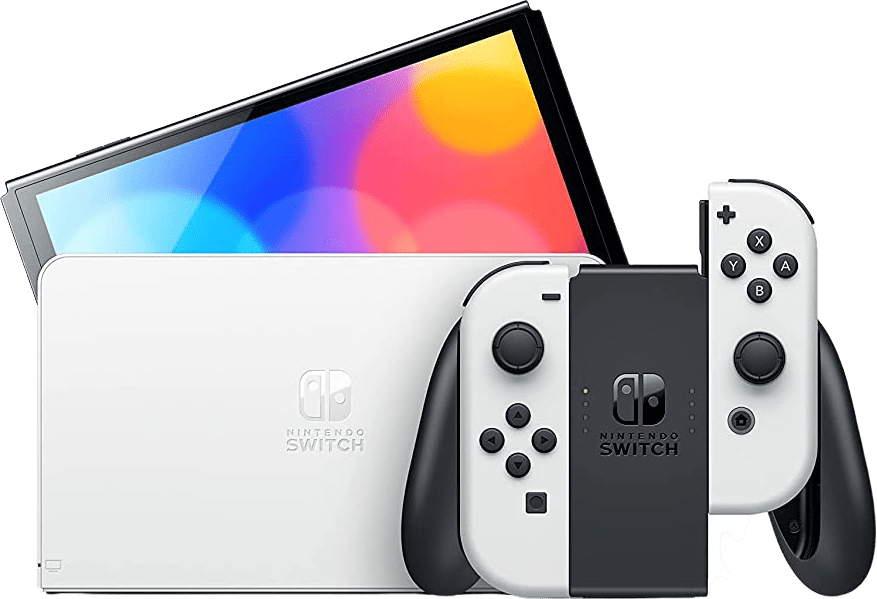 Wit Nintendo Switch (OLED-model).1