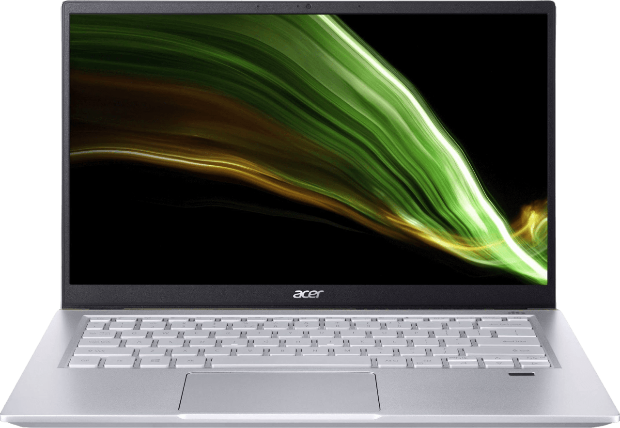 Dampfblau Acer Swift X SFX14-41G-R7PP - Gaming Notebook - AMD Ryzen™ 5 5600U - 16GB - 512GB SSD - NVIDIA® GeForce® RTX 3050.1