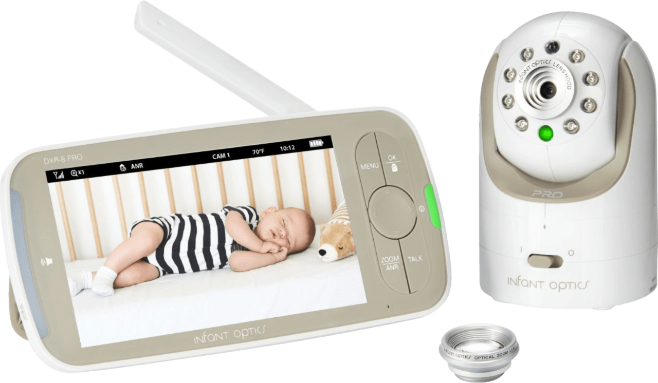 Gold/White Infant Optics Video Baby Monitor.1