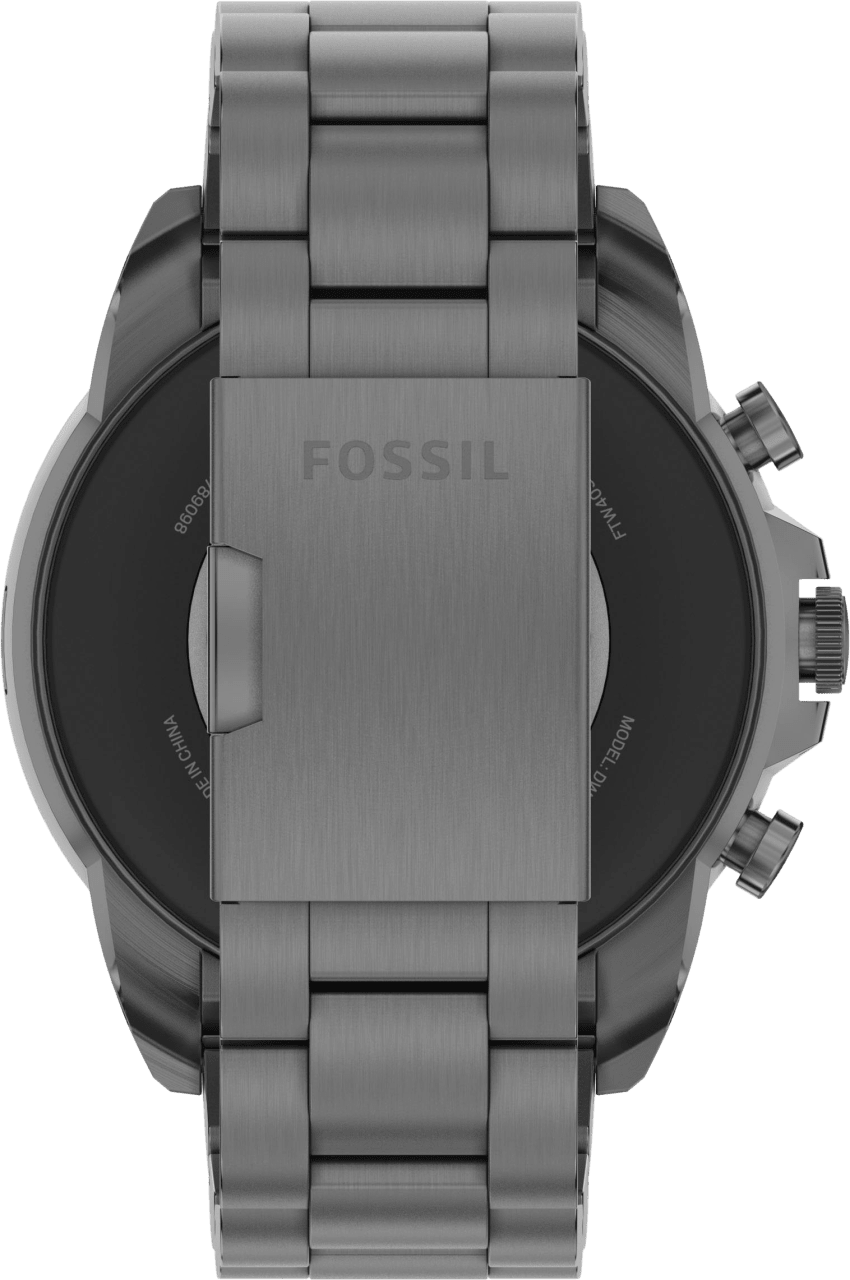 Smoke Fossil Gen 6, Stainless Steel Case & Stainless Steel Band, 44mm.3