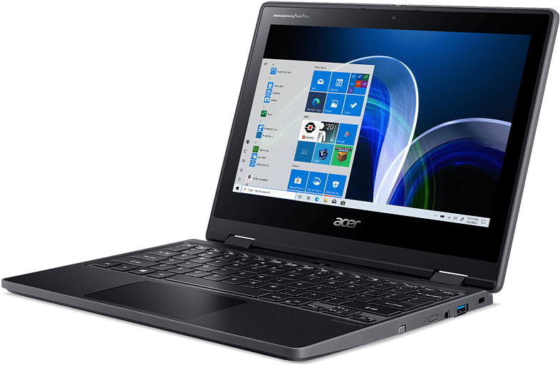 Schwarz Acer TravelMate Spin B3 (Tmb311Rn-31-P5Kk) Laptop.1