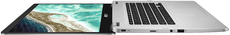 Silber Asus Chromebook (C523Na-Ej0123) Laptop.5