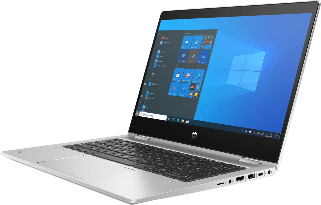 Silber HP ProBook x360 435 G8 Notebook - AMD Ryzen™ 5 5600U - 8GB - 256GB SSD - AMD Radeon™ Graphics.3
