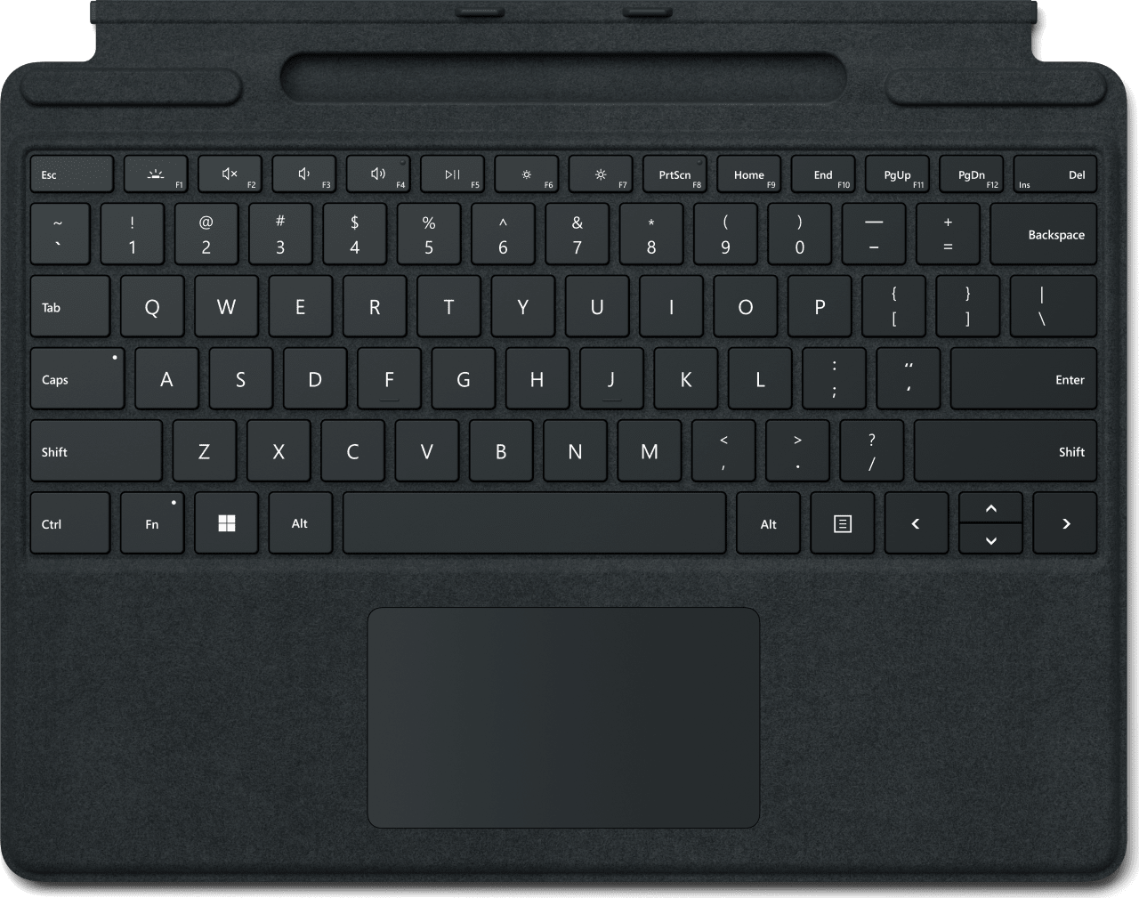 Schwarz MICROSOFT Surface Pro Signature Keyboard German.1