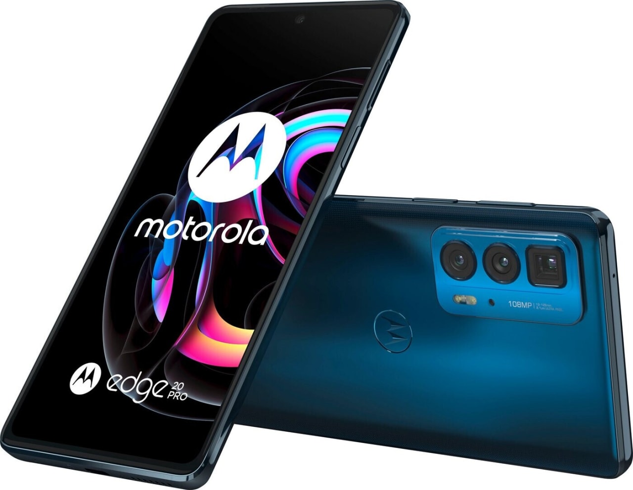 Midnight Blue Motorola Edge 20 Pro Smartphone - 256GB - Dual SIM.4