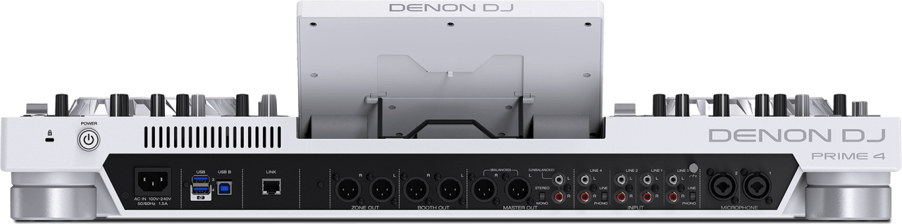 Negro Denon Dj DJ Prime 4 Controlador de DJ todo en uno (Edición especial).4