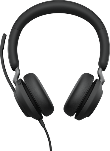 Schwarz Jabra Evolve2 40 UC Stereo (USB-A) Kopfhörer für das Büro.1