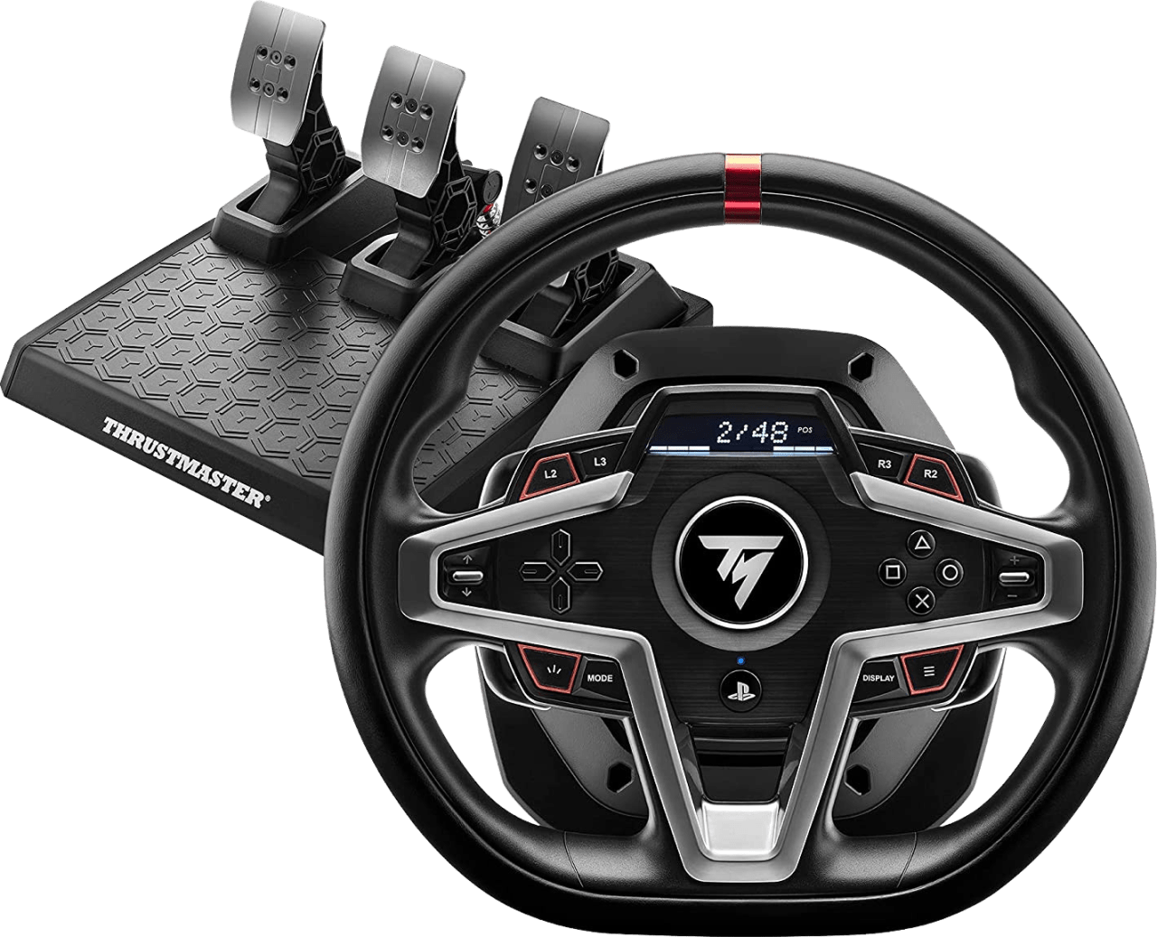 Black Thrustmaster T248 Racing Steering Wheel.1