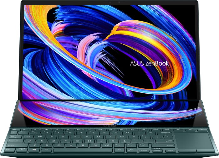 Blue Asus ZenBook Duo 14 UX482EGER-HY367X Notebook - Intel® Core™ i7-1195G7 - 32GB - 1TB SSD - NVIDIA® GeForce® MX 450.4